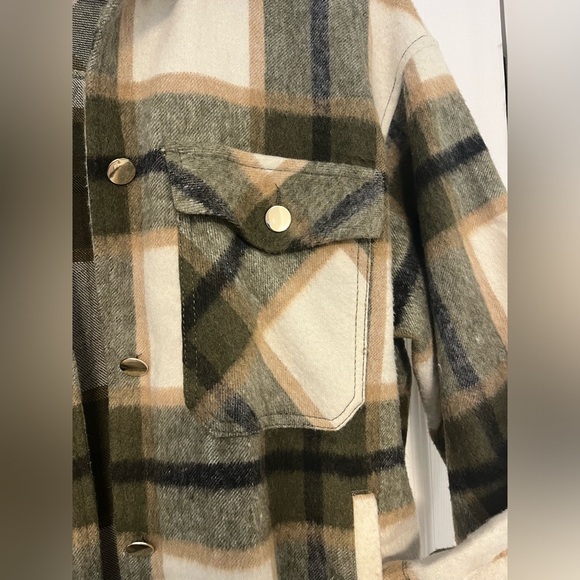 ZARA XS Oversized Wool Coat - Picture 8 of 8